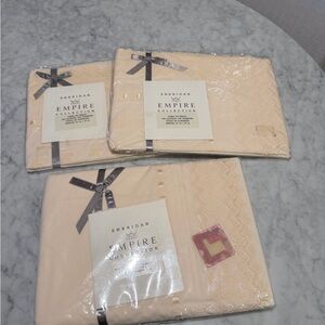 Empire Collection Cream Bedding Sheets